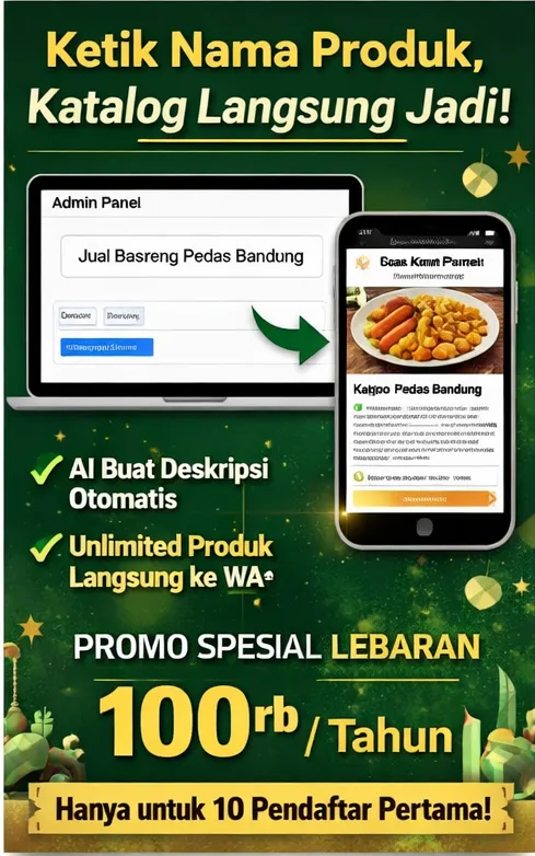 Katalog produk online UMKM kuliner (jajanan, makanan ringan,snack)