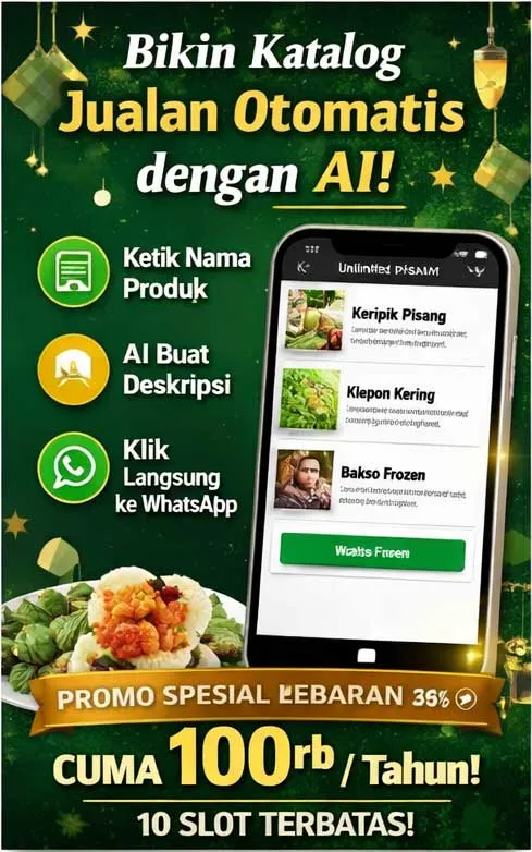 Jasa buat katalog produk Online cocok untuk (distributor, agen dan supplier)